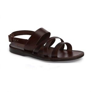Jerusalem Sandals Women's size 8 Men’s size 7 EU 40
Brown Leather gladiator
